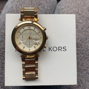 Brand new gold Michael Kors watch